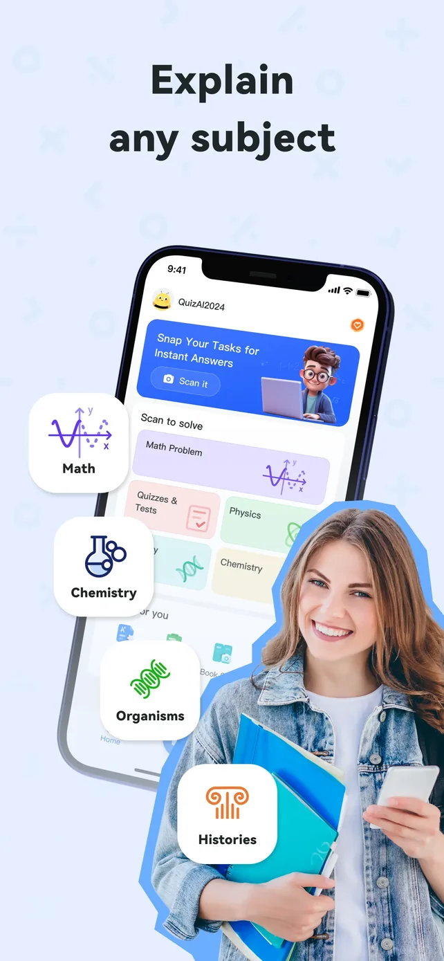 Quiz AI: AI Homework Helper App Store screenshot 2