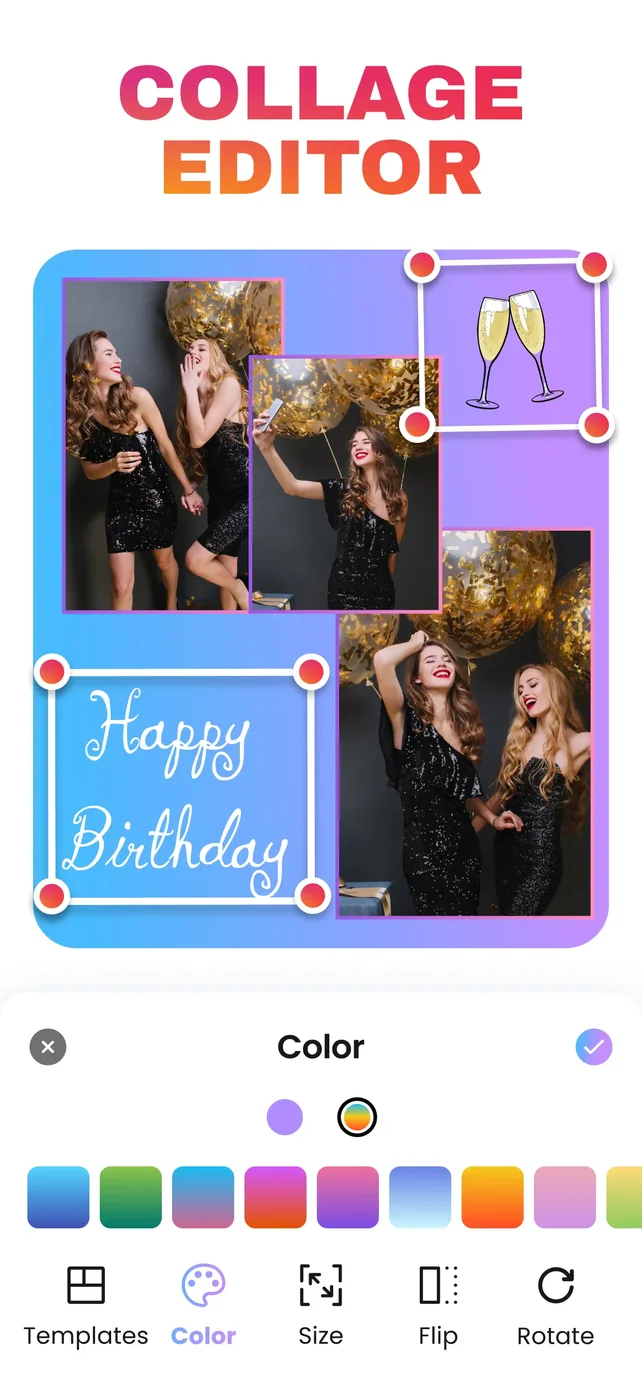 Photo Collage Maker Picture App Store screenshot 4