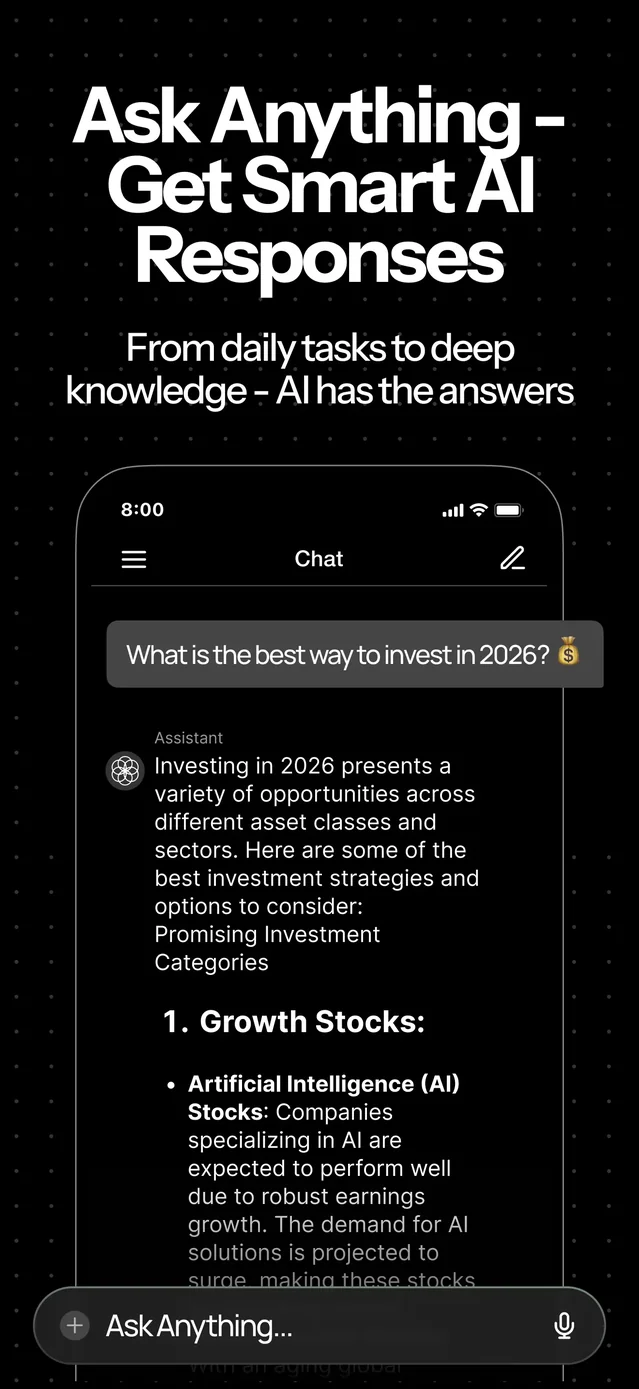Genora AI – Chat Bot Assistant App Store screenshot 2