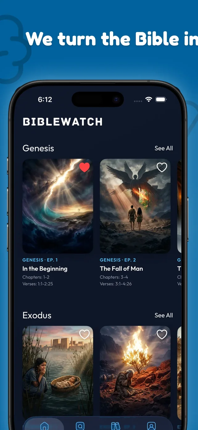 BibleWatch - Watch the Bible App Store screenshot 2