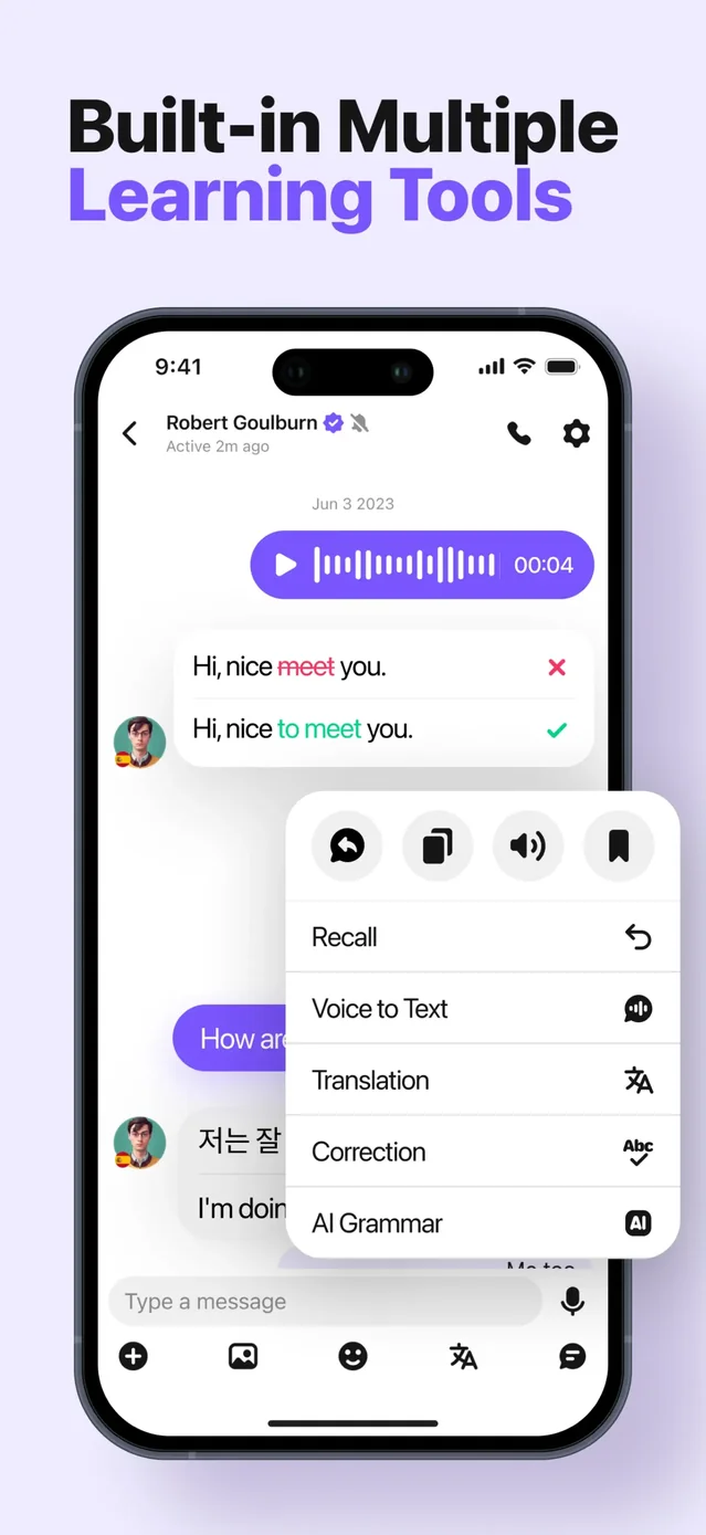 HelloTalk - Language Learning App Store screenshot 3