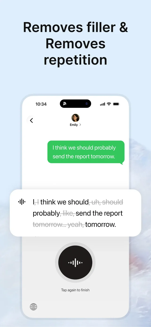 Typeless: AI Voice Keyboard App Store screenshot 3