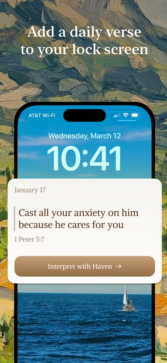 Haven - Bible Chat App Store screenshot 4