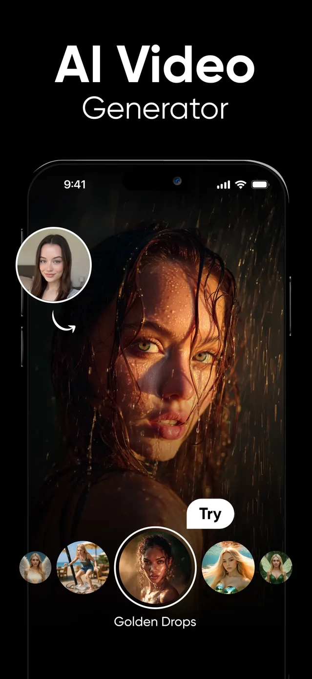 Shots: AI Photo Video Creator App Store screenshot 1