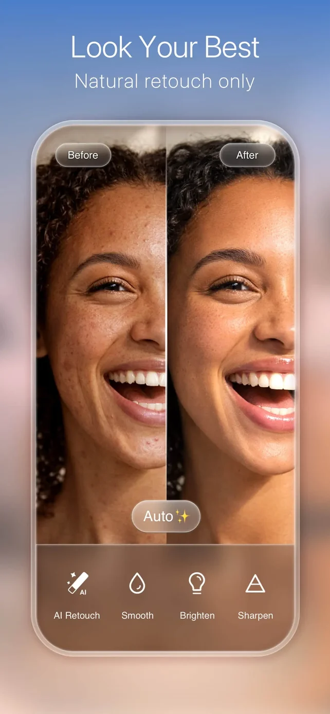 Polish - AI Photo Editor App Store screenshot 2